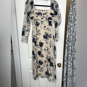 NWT Floral Abercrombie Long Sleeve Dress